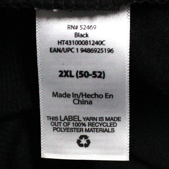 Men's Rebel Without A Claus 2XL (50-52) Christmas Holiday Fleece Sweatshirt - Picture 9 of 11